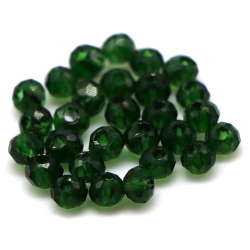 Бусины рондели 2мм, зеленый с переливом